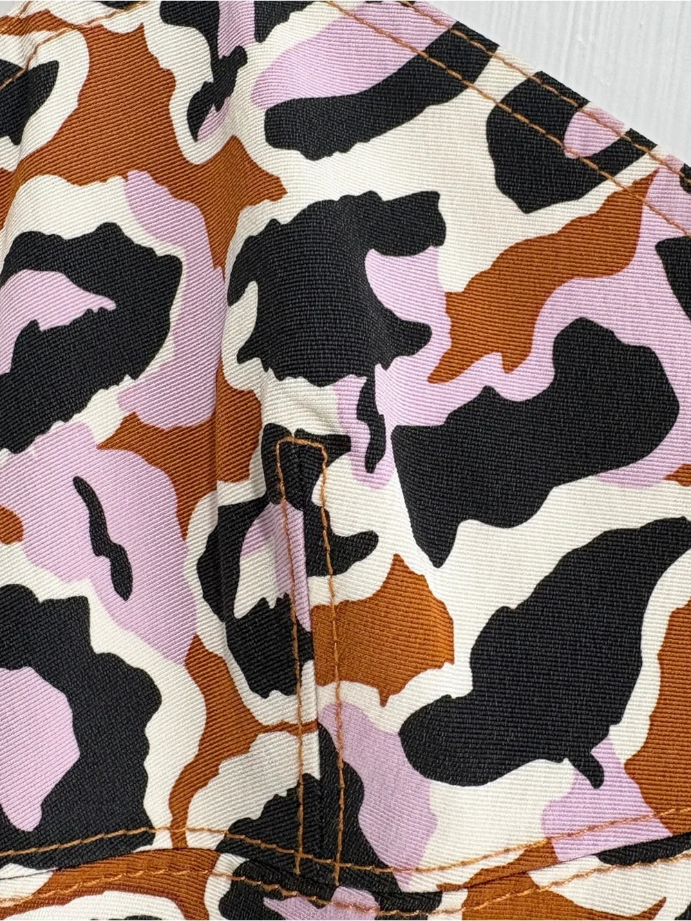 J. Crew Contrast Stitched Sheath Dress All-over Leopard Print Size 2